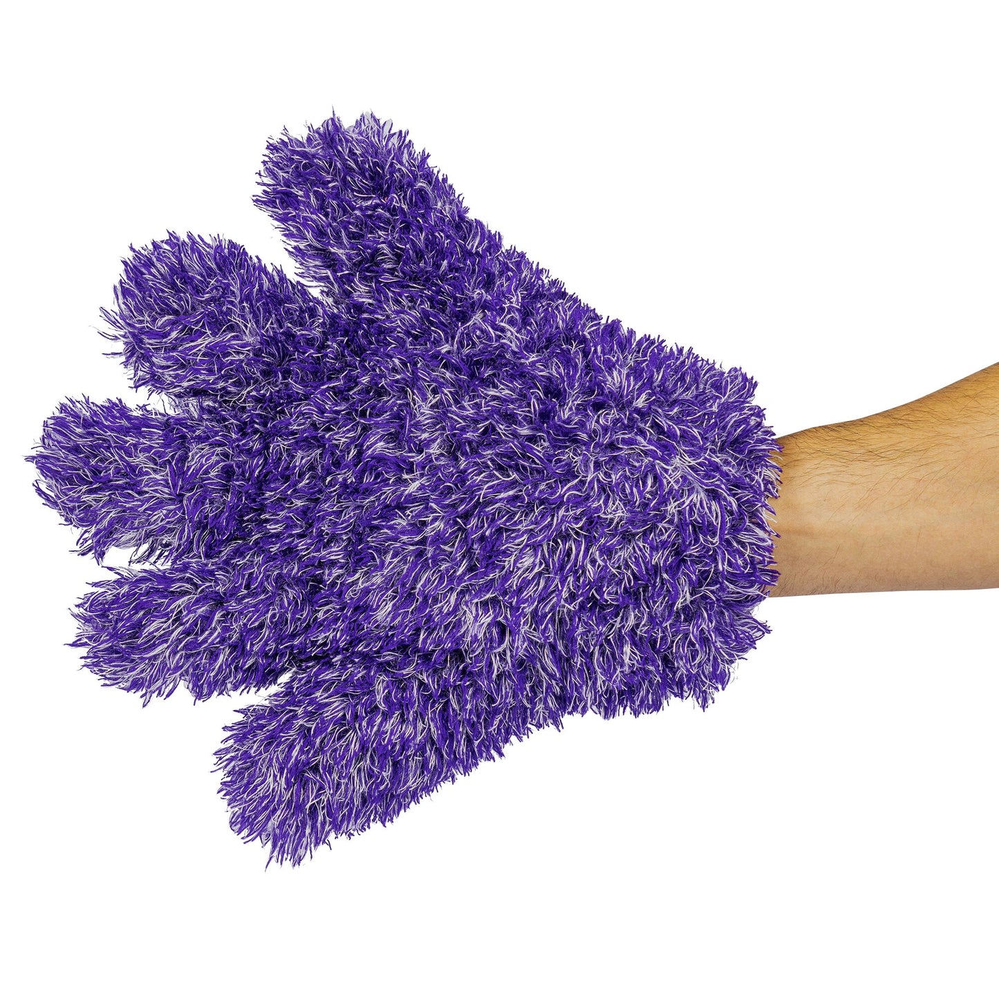 Furry Five Finger Stranger Helpful Handy Detailing Mitt