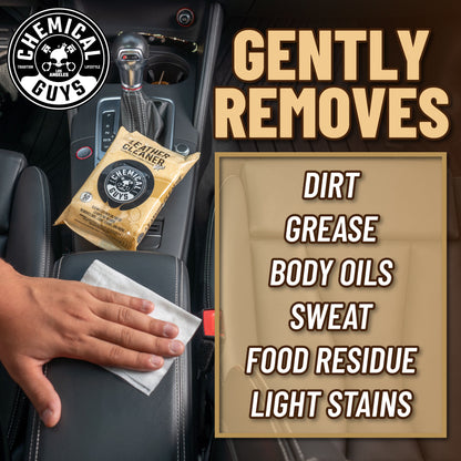 Leather Cleaner Wipes