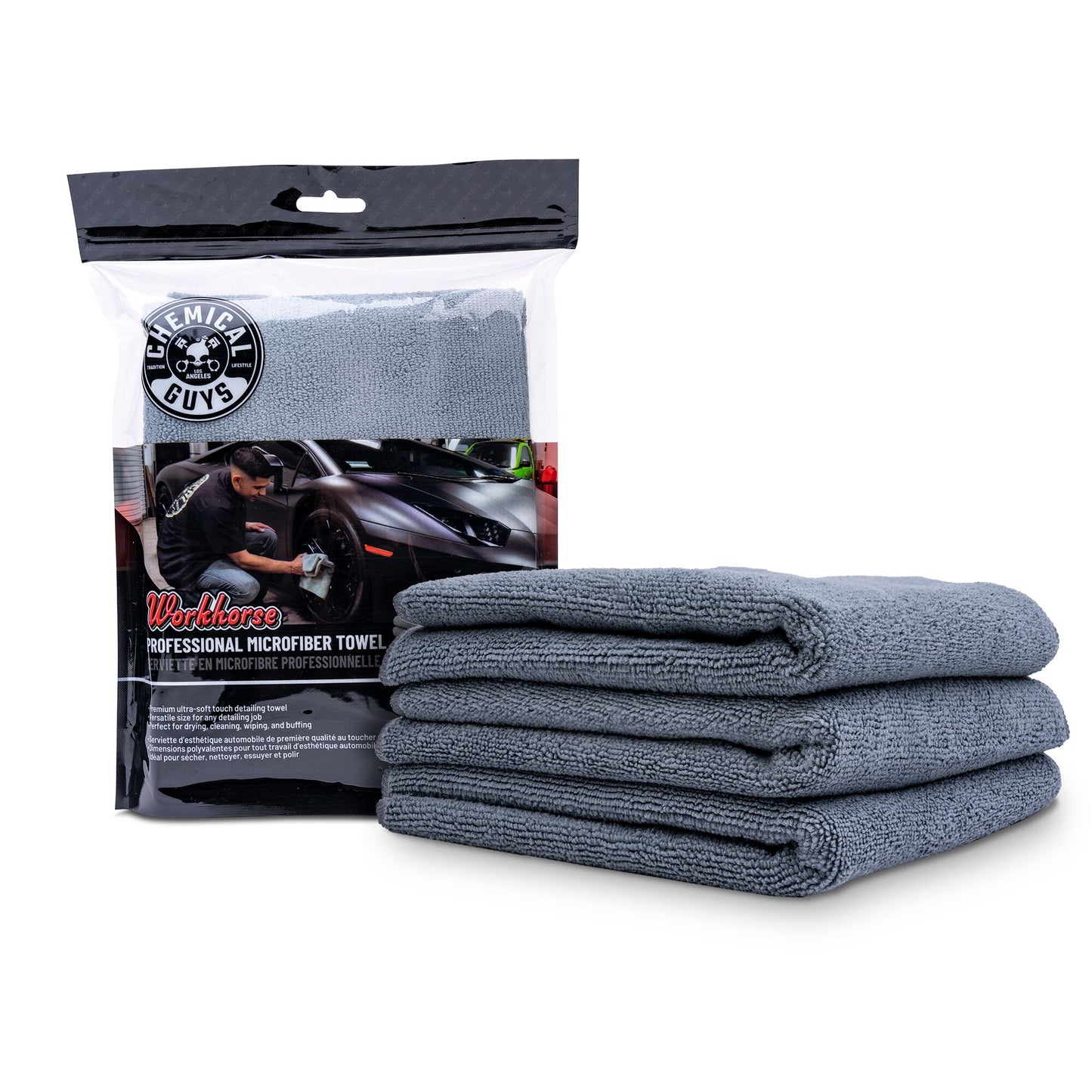 Workhorse Professional Grade Microfiber Towels