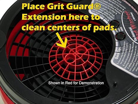 Grit Guard Universal Pad Washer With Pad & Wool Cleaner Kit