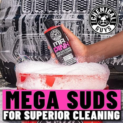 Power Spray Snow Foam Cannon w/Mr Pink Shampoo Bundle