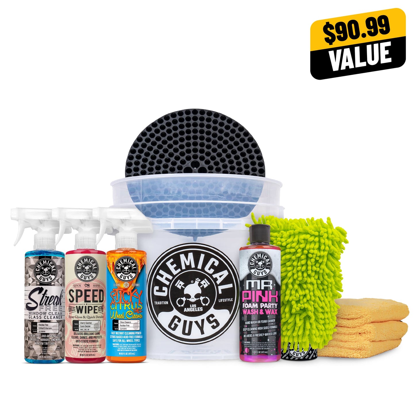 Mr. Pink Foam Party Car Wash Deluxe Kit