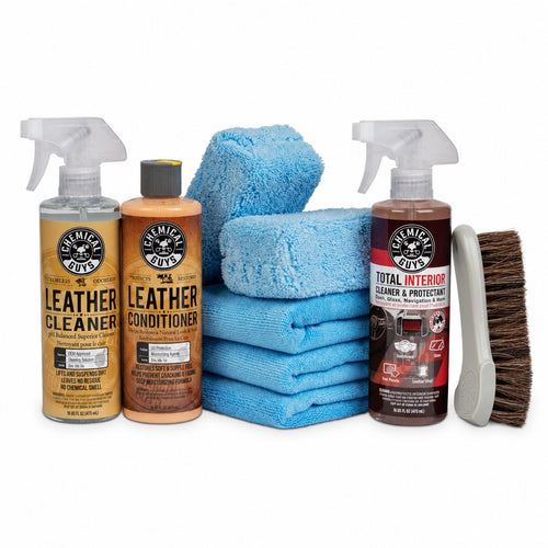 Leather & Fabric Interior Cleaner Deluxe Kit
