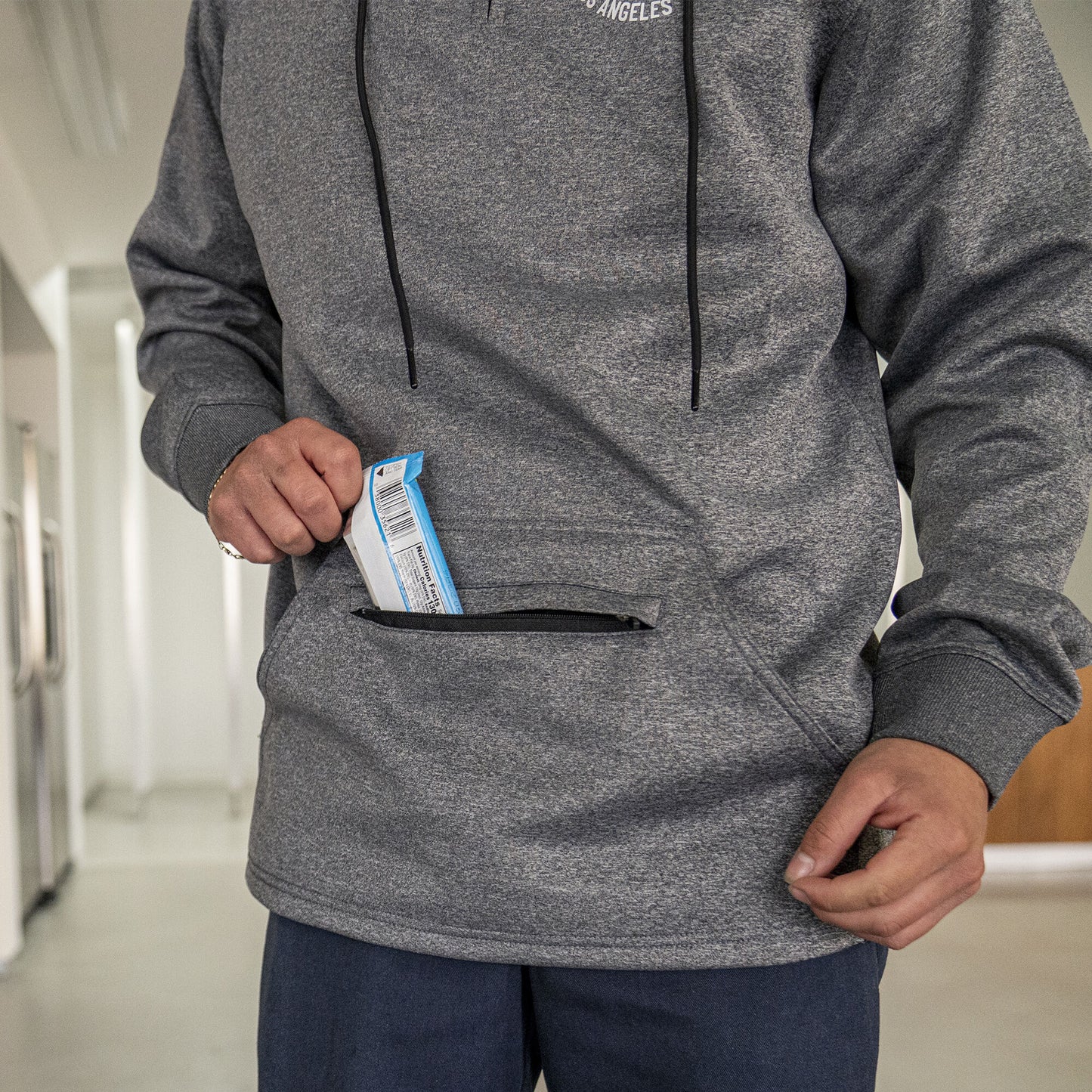 Quarter Zip Drip Pullover Hoodie