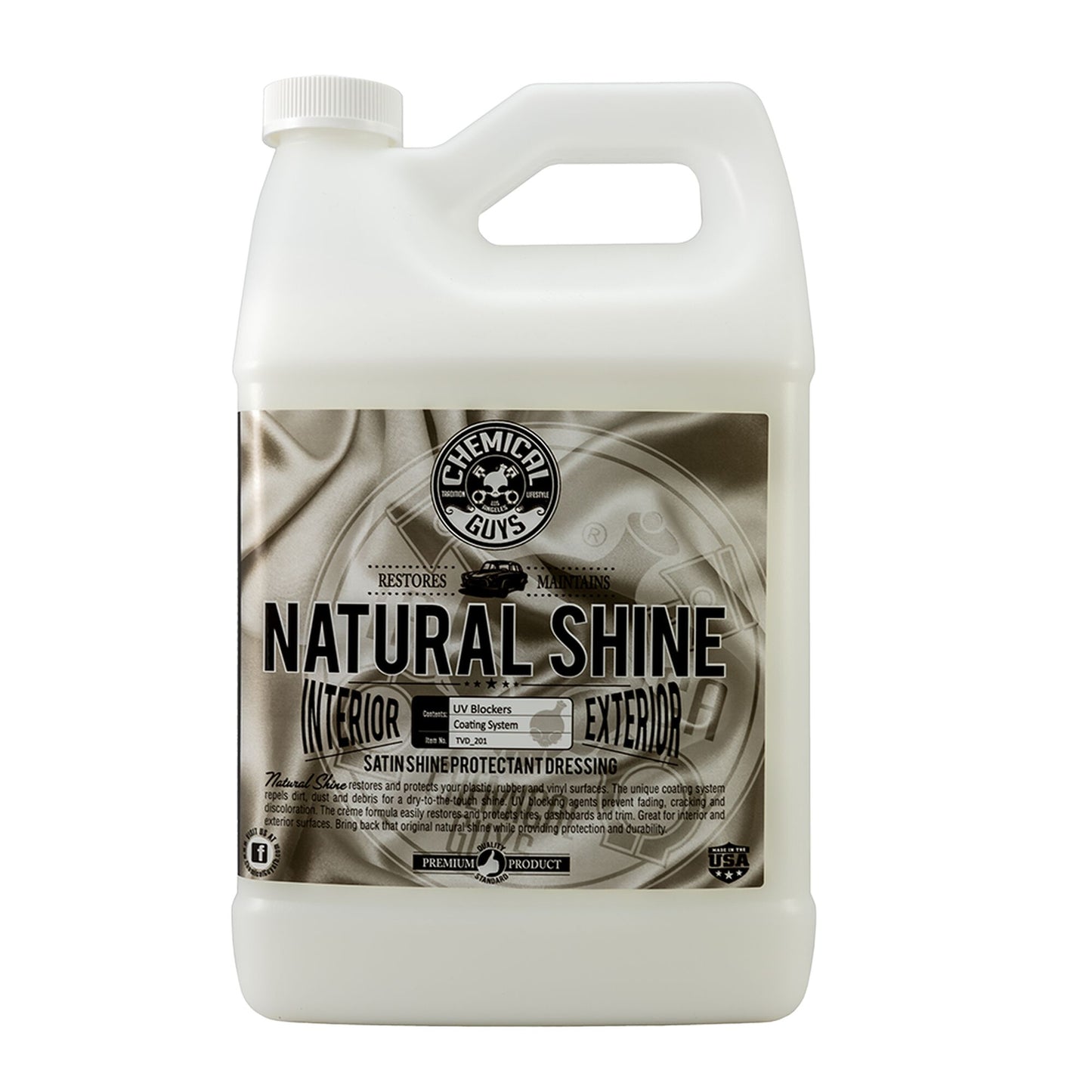 Natural Shine New Look Shine Plastic, Rubber, Vinyl Dressing