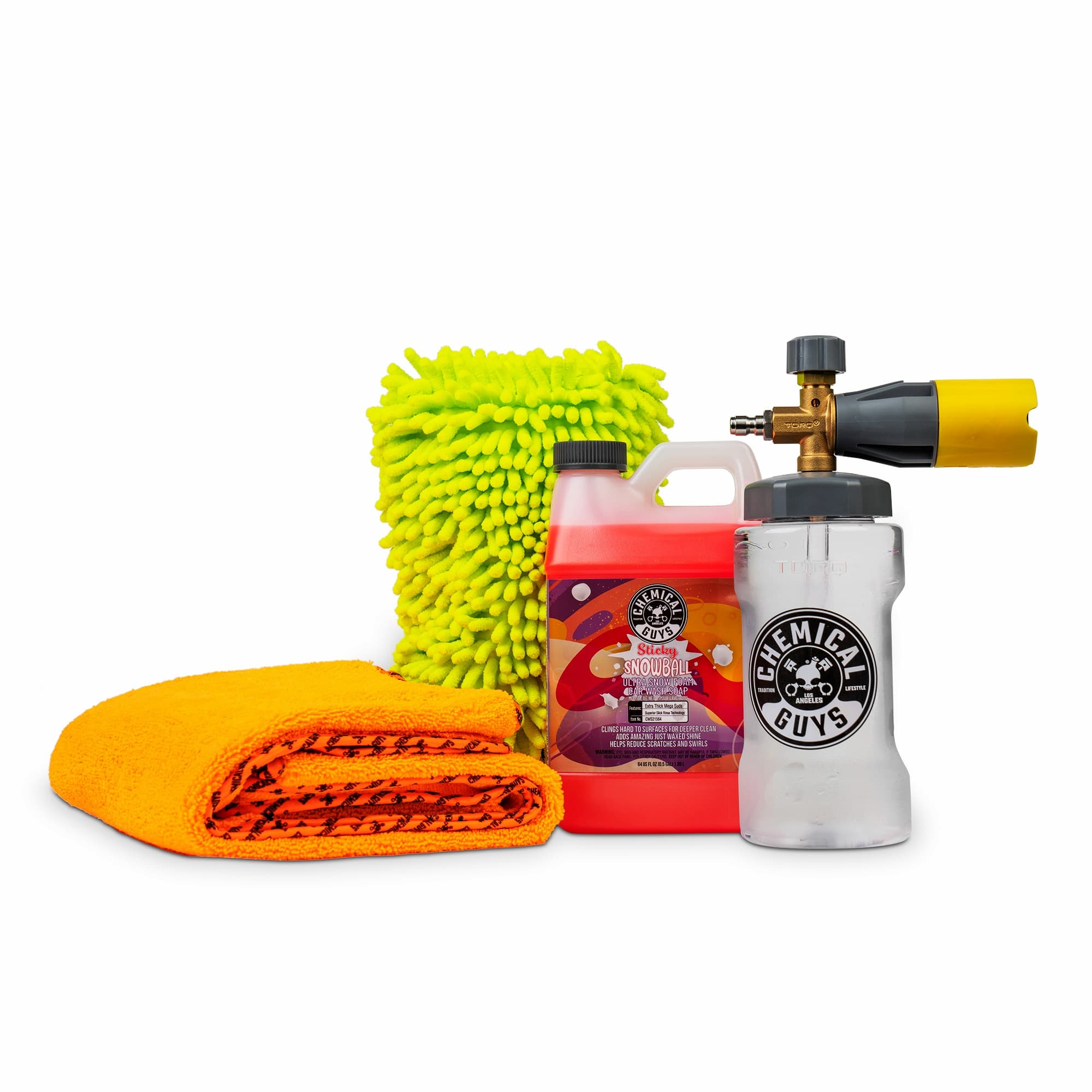 thumbnail image 2 of Chemical Guys Big Mouth Pressure Washer Foaming Starter Kit (3 Items) 2 of 4