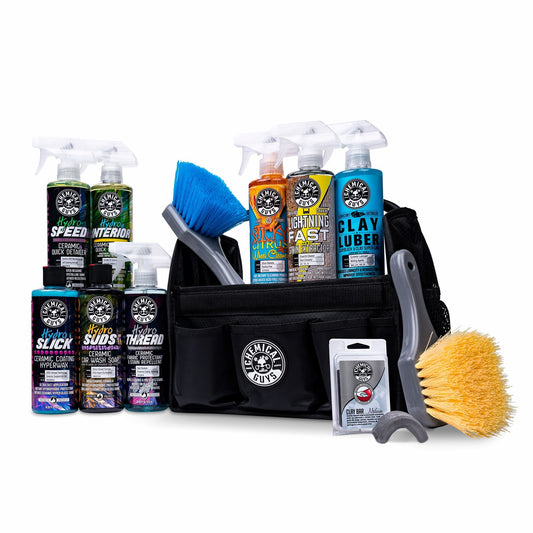 Roof to Wheels Wash & Clean Deluxe Kit w/Organizer Caddy