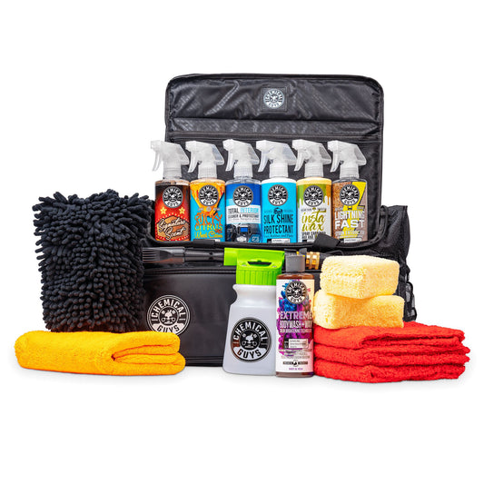 All In One Foam Blaster Wash & Wax Deluxe Kit w/ Arsenal Organizer Bag