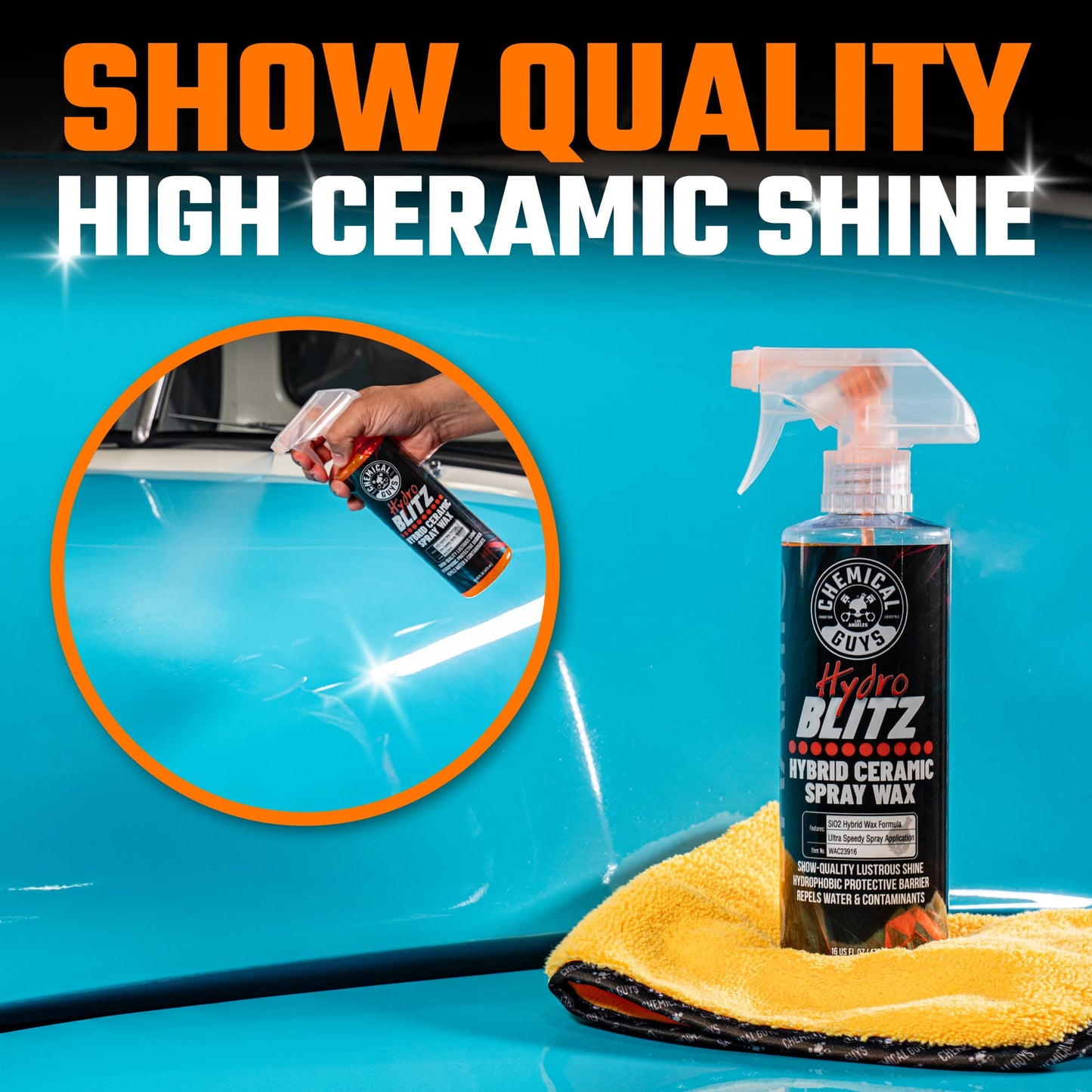 HydroBlitz Hybrid Ceramic Spray Wax