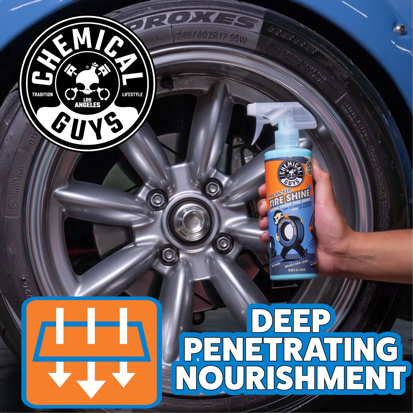 Tire Kicker Extra Shiny Tire Shine