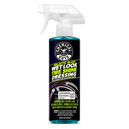 Galactic Black Wet Look Tire Shine Dressing | Chemical Guys Galactic Black Wet Look Tire Shine Dressing | Chemical Guys