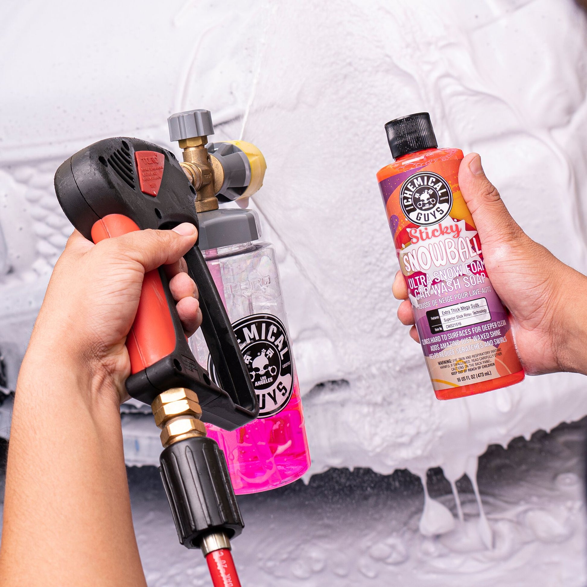 Chemical Guys Sticky Snowball Snow Foam Review