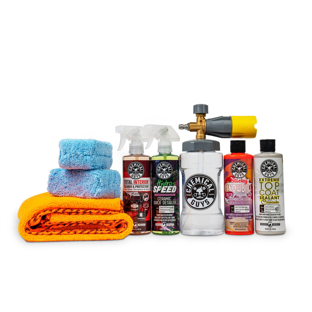 Complete Big Mouth Foam Cannon Sticky Snowball Wash & Detail Chemical