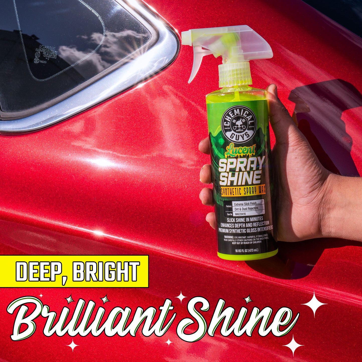 Lucent Spray Shine Synthetic Spray Wax