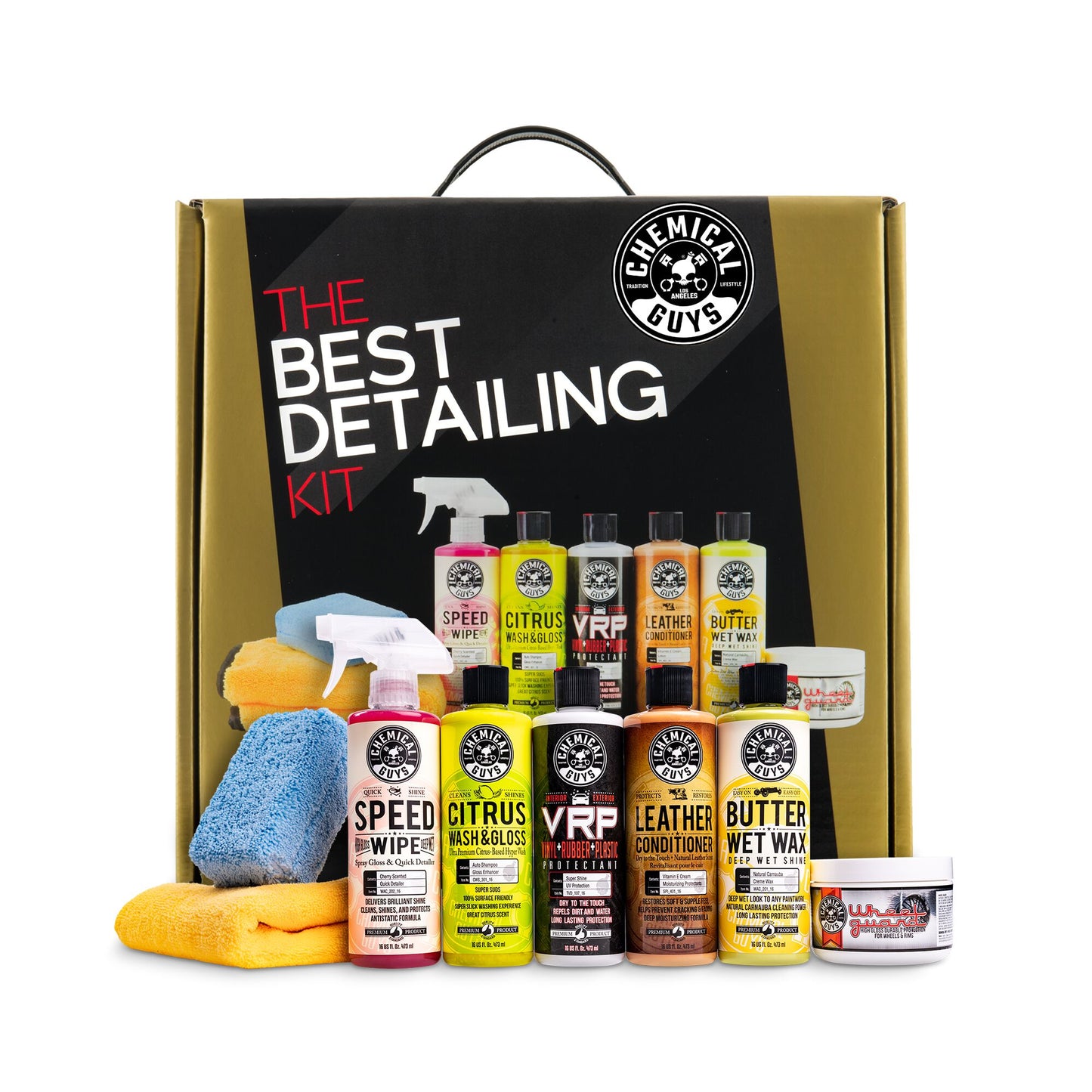All in One Detailing Kit w/Leather Conditioner