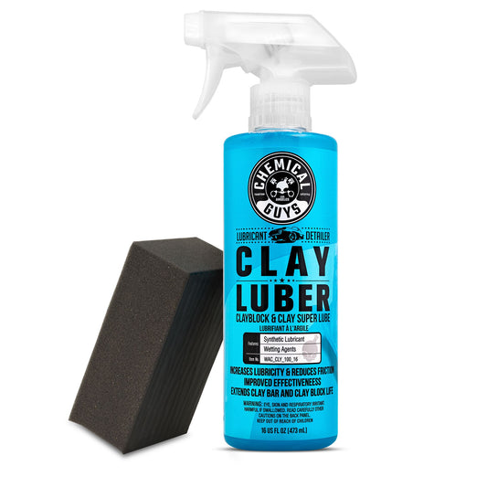Clay Block Surface Cleaner Clay Bar Alternative & Clay Luber Kit