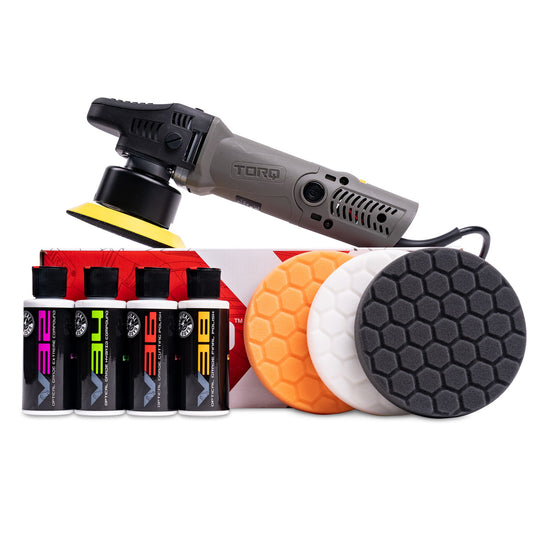 TORQX Random Orbital Polisher Kit Chemical Guys
