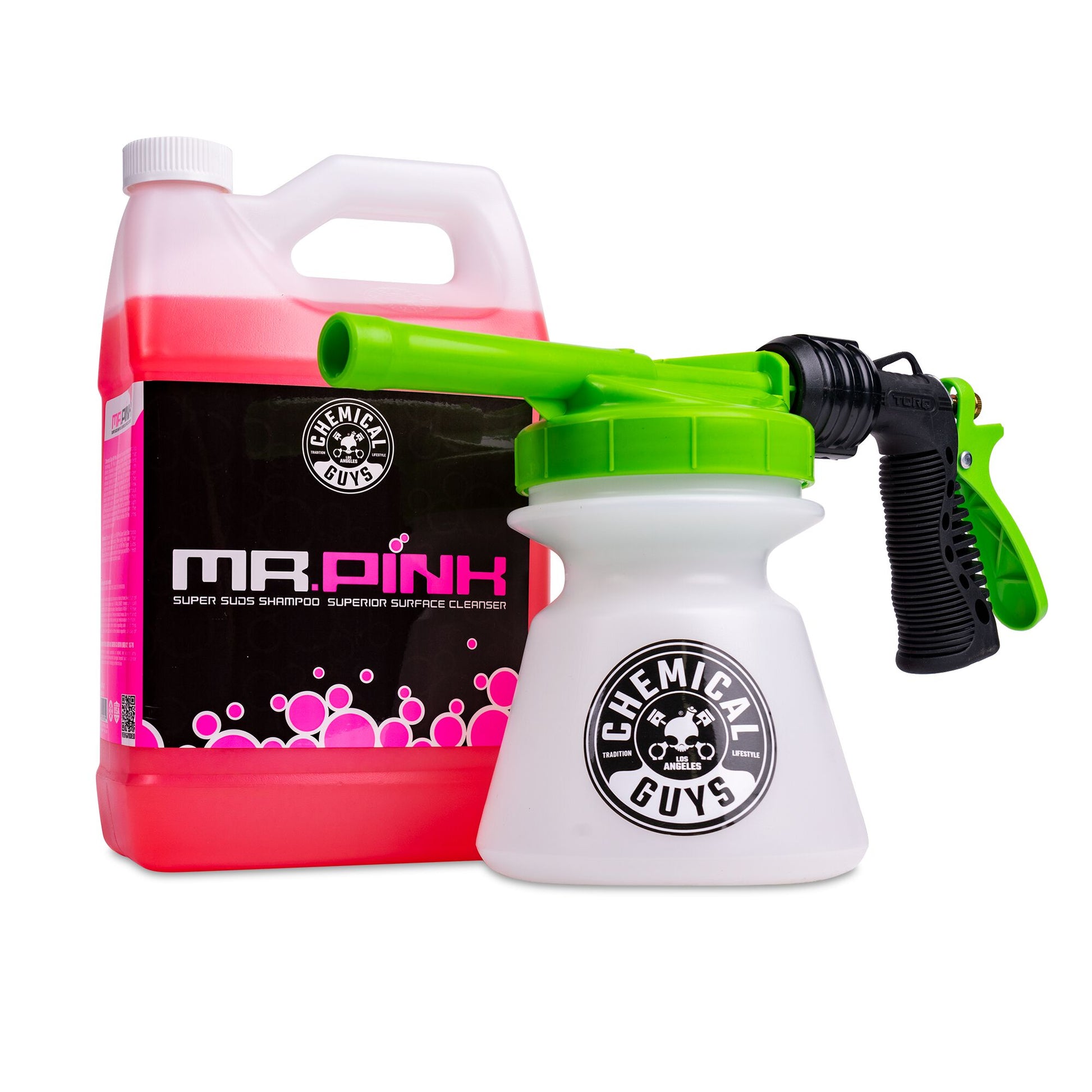 TORQ Snow Foam Blaster R1 Foam Gun & Mr. Pink Super Suds Shampoo