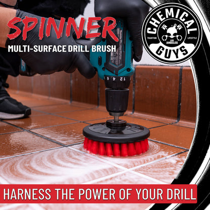 Chemical Guys Spinner Carpet Drill Brush, Heavy Duty