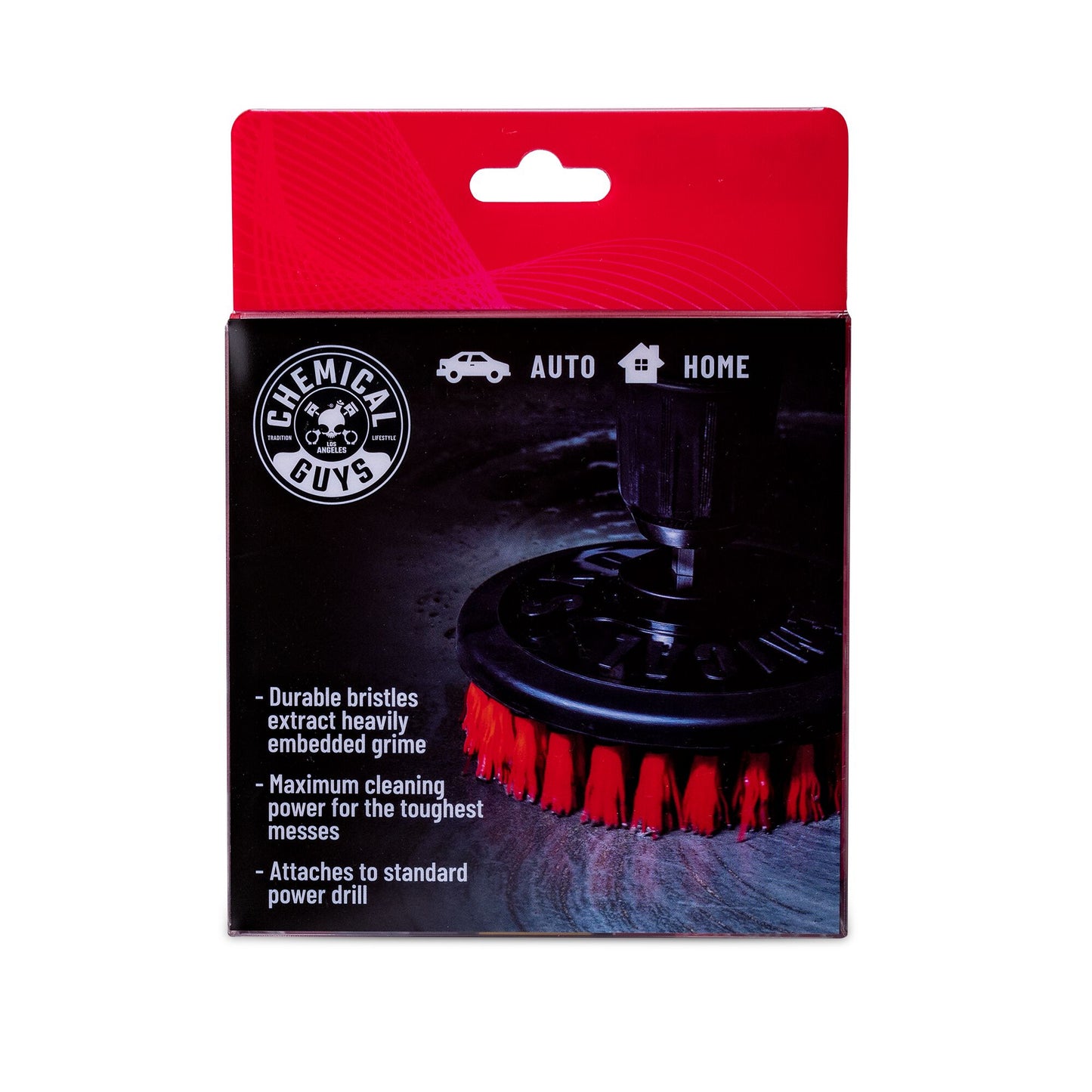 Chemical Guys Spinner Multi-Surface Drill Brush Heavy Duty