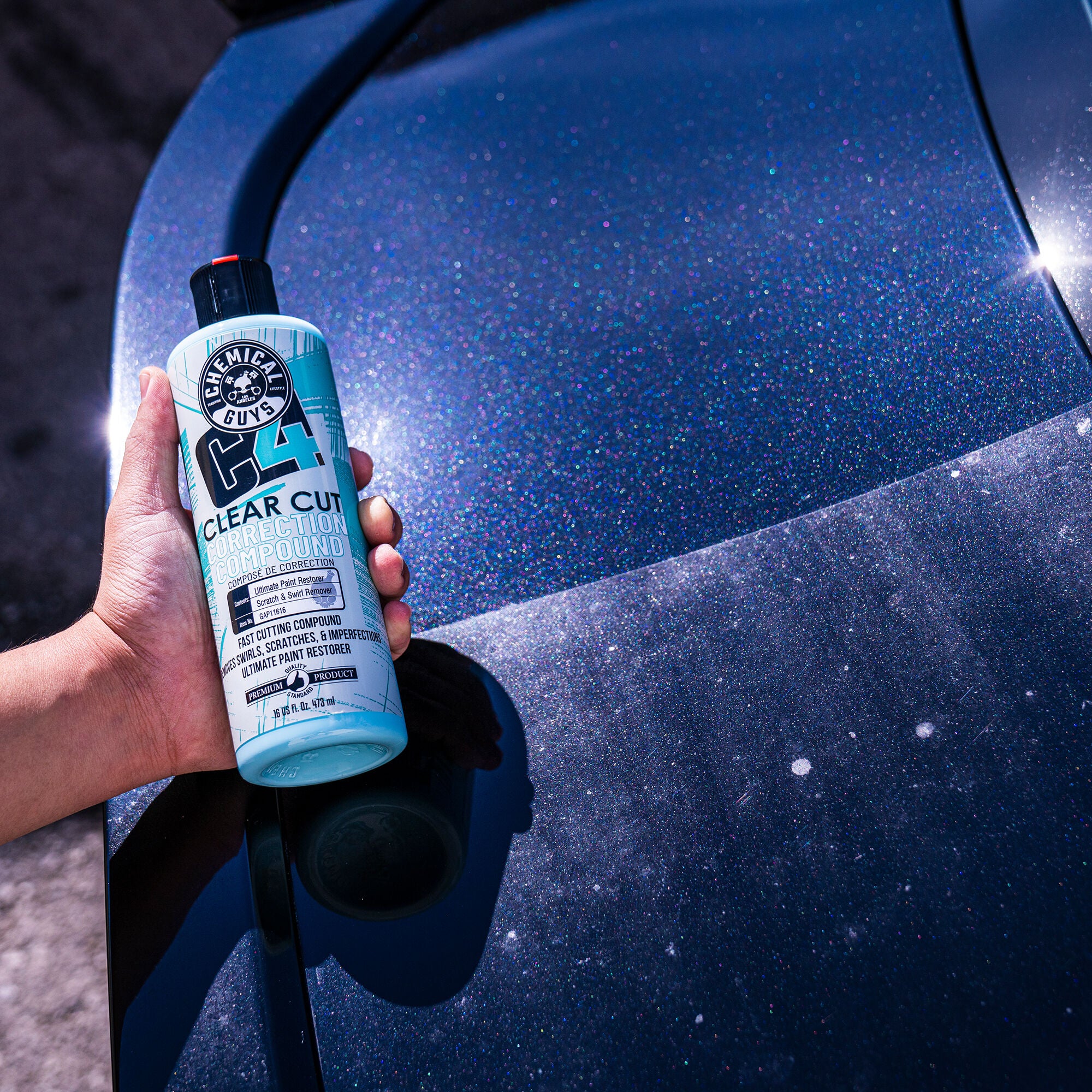 Clean Cut Compound C4 Clear Cut Correction Compound | Chemical Guys