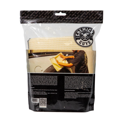 Waffle Weave Huge SUV Microfiber Drying Towel, 35" x 26"