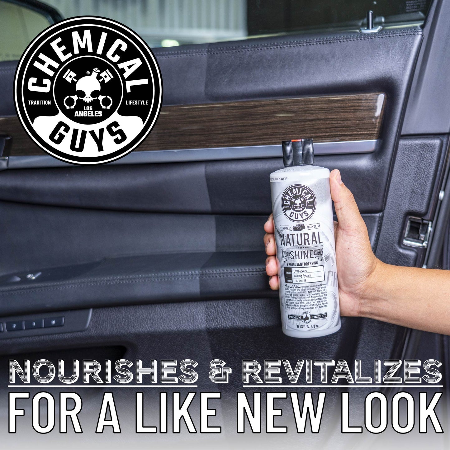 Natural Shine New Look Shine Plastic, Rubber, Vinyl Dressing