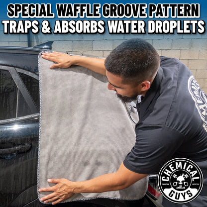 Special Waffle Groove Pattern for Drying