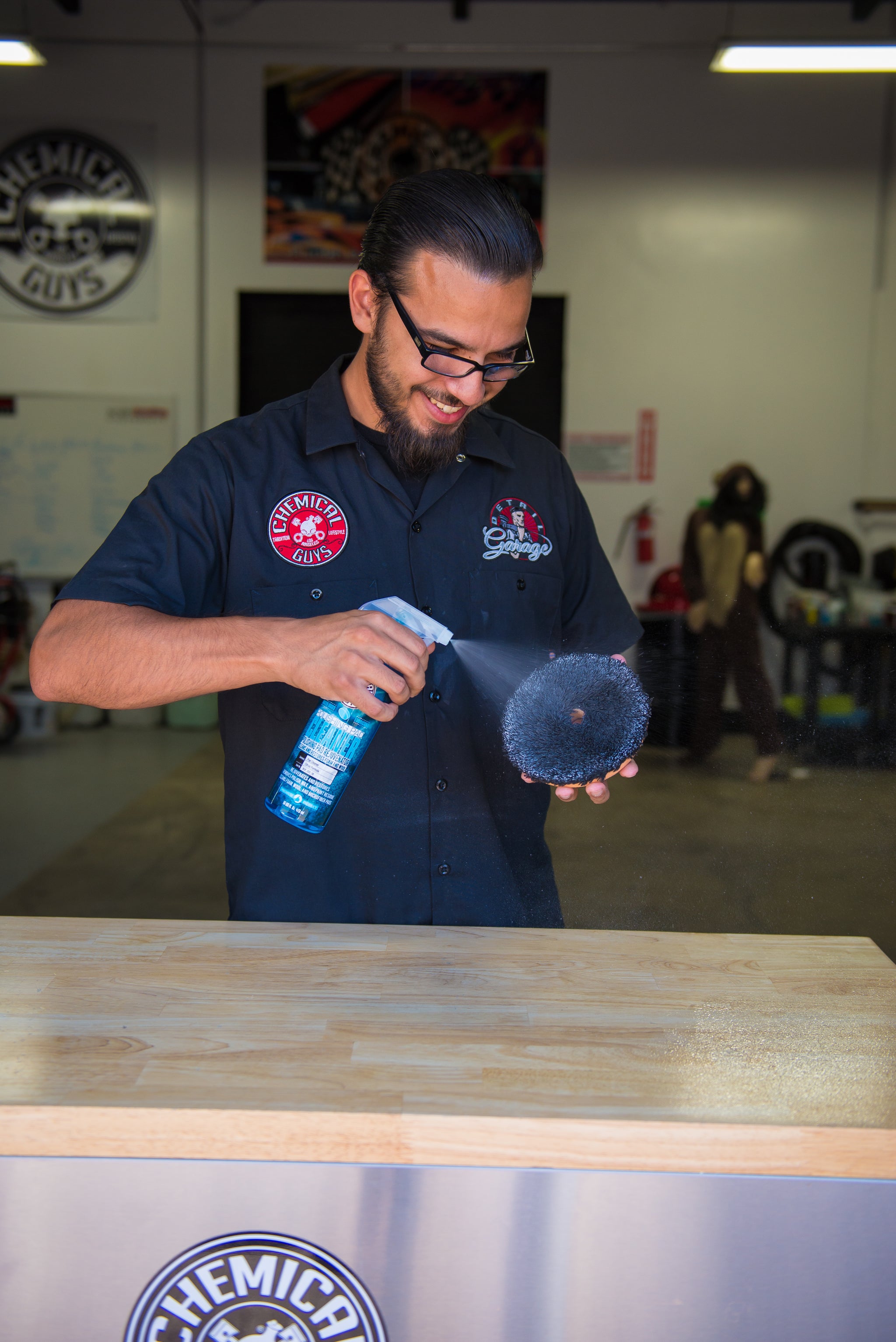 Foam & Wool Polishing Pad Cleaner Chemical Guys