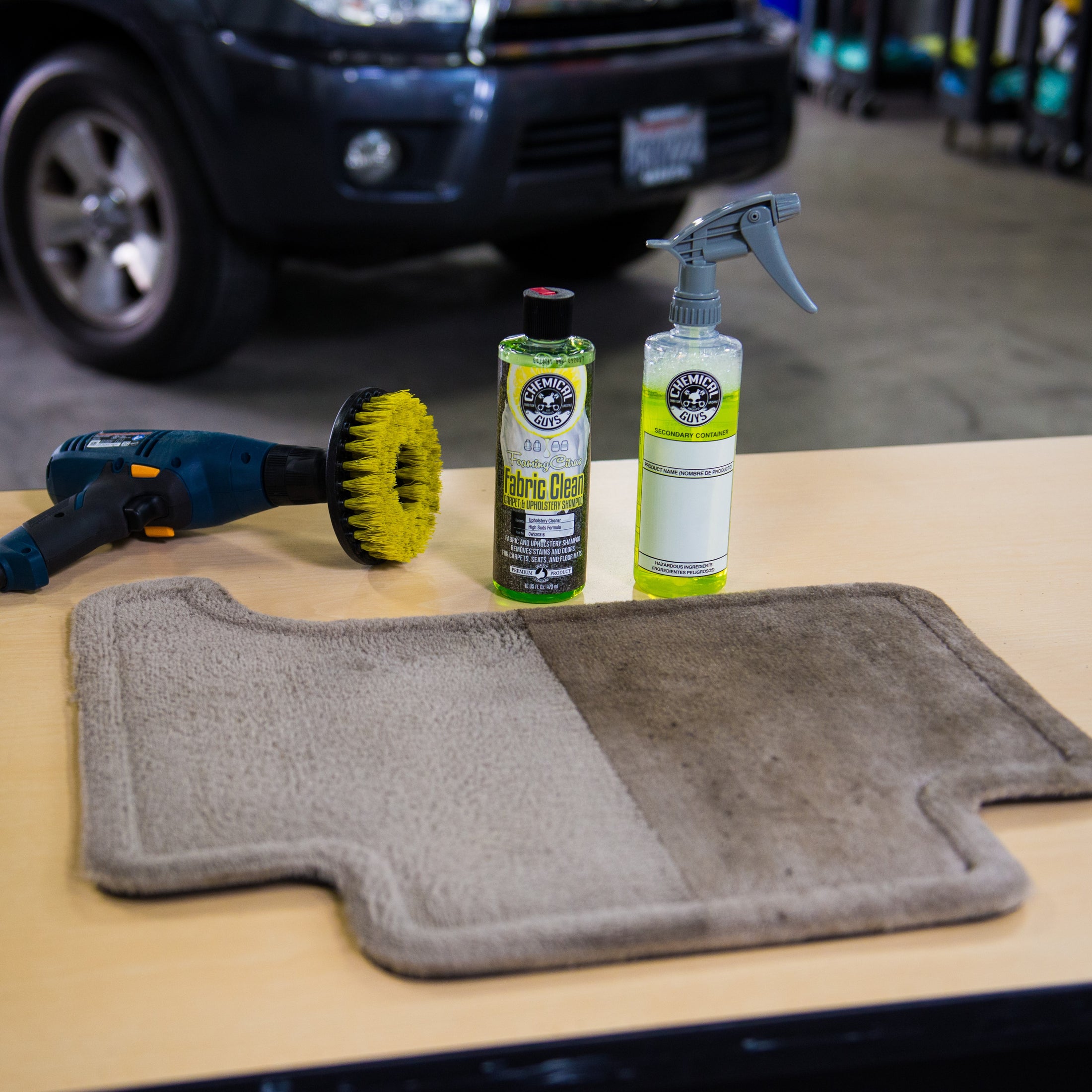 Carpet and Upholstery Cleaning Kit Chemical Guys