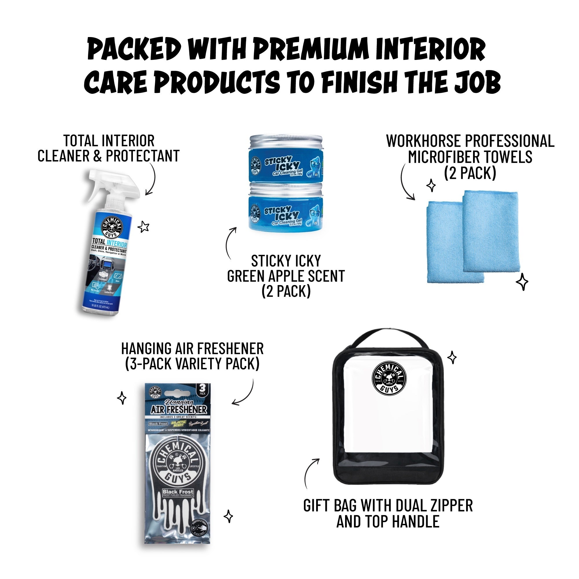 Express Interior Clean & Protect Car Care Kit | Chemical Guys