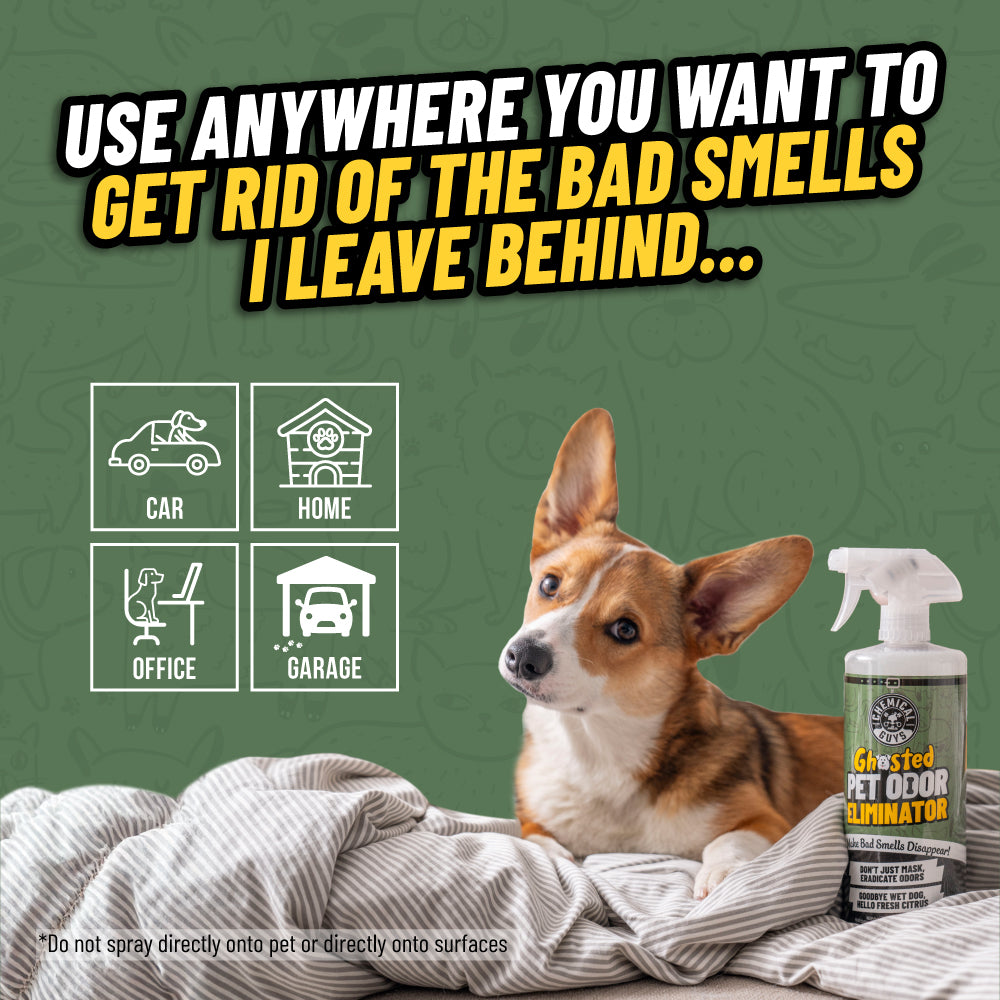 Car Neutralize Dog Odor NonScents Pet Odor Eliminator Head Face