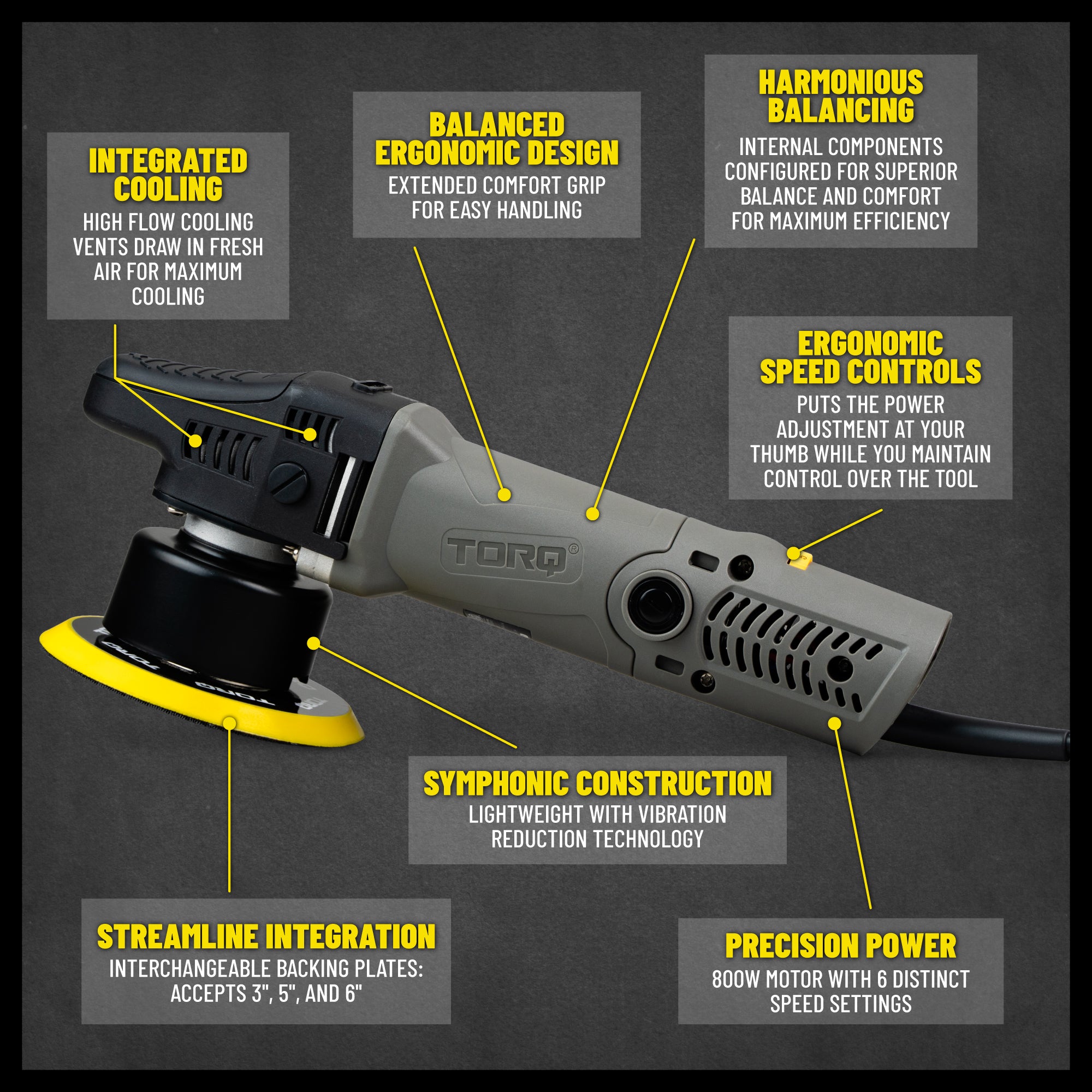 TORQX Random Orbital Polisher | Chemical Guys