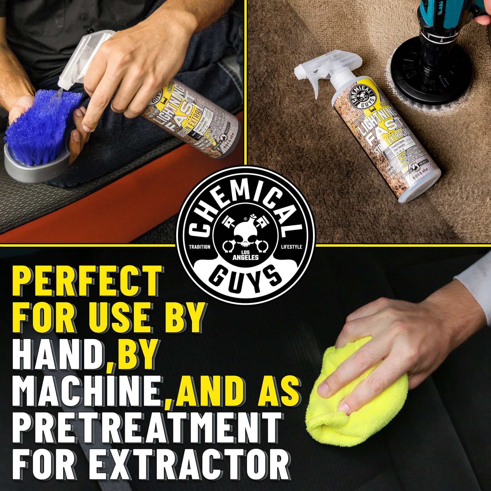 Lightning Fast Stain Extractor for Fabric Chemical Guys