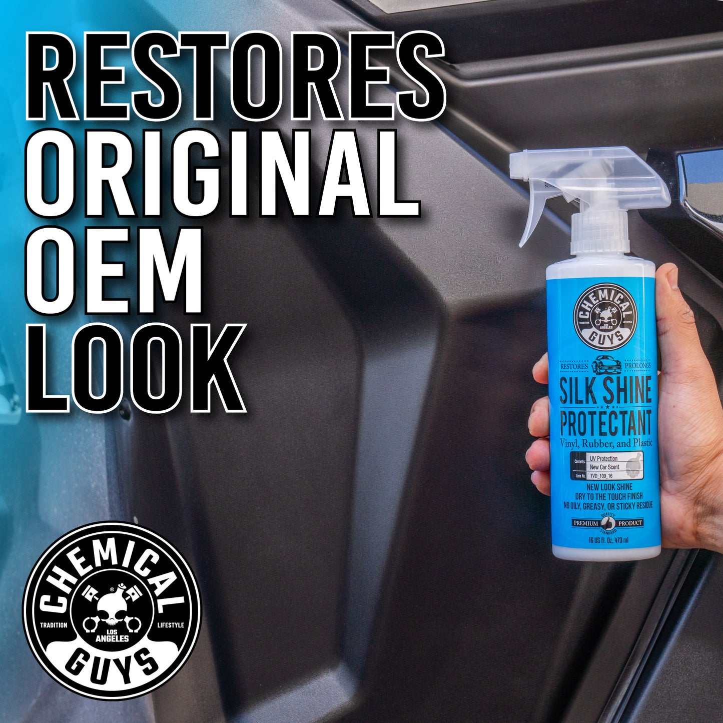 Silk Shine Protectant Vinyl, Rubber, and Plastic
