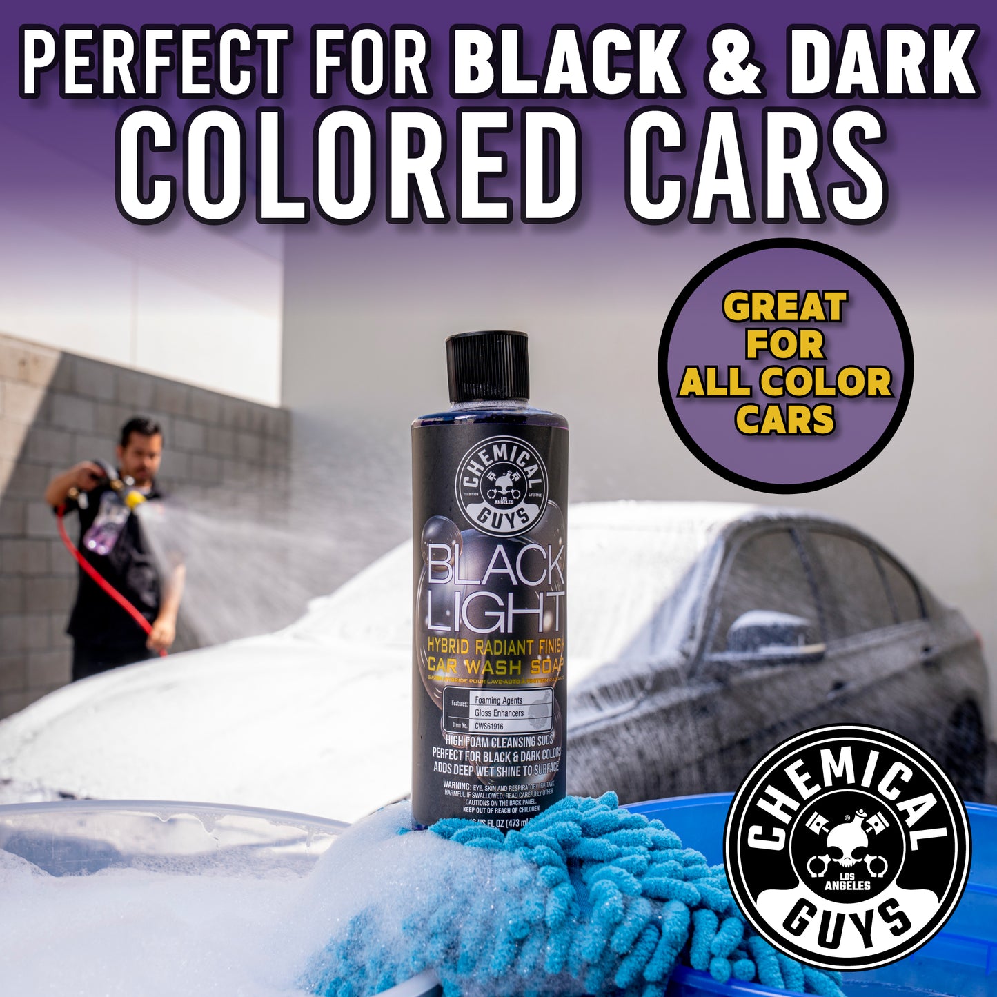 BLACK LIGHT Car Wash Soap