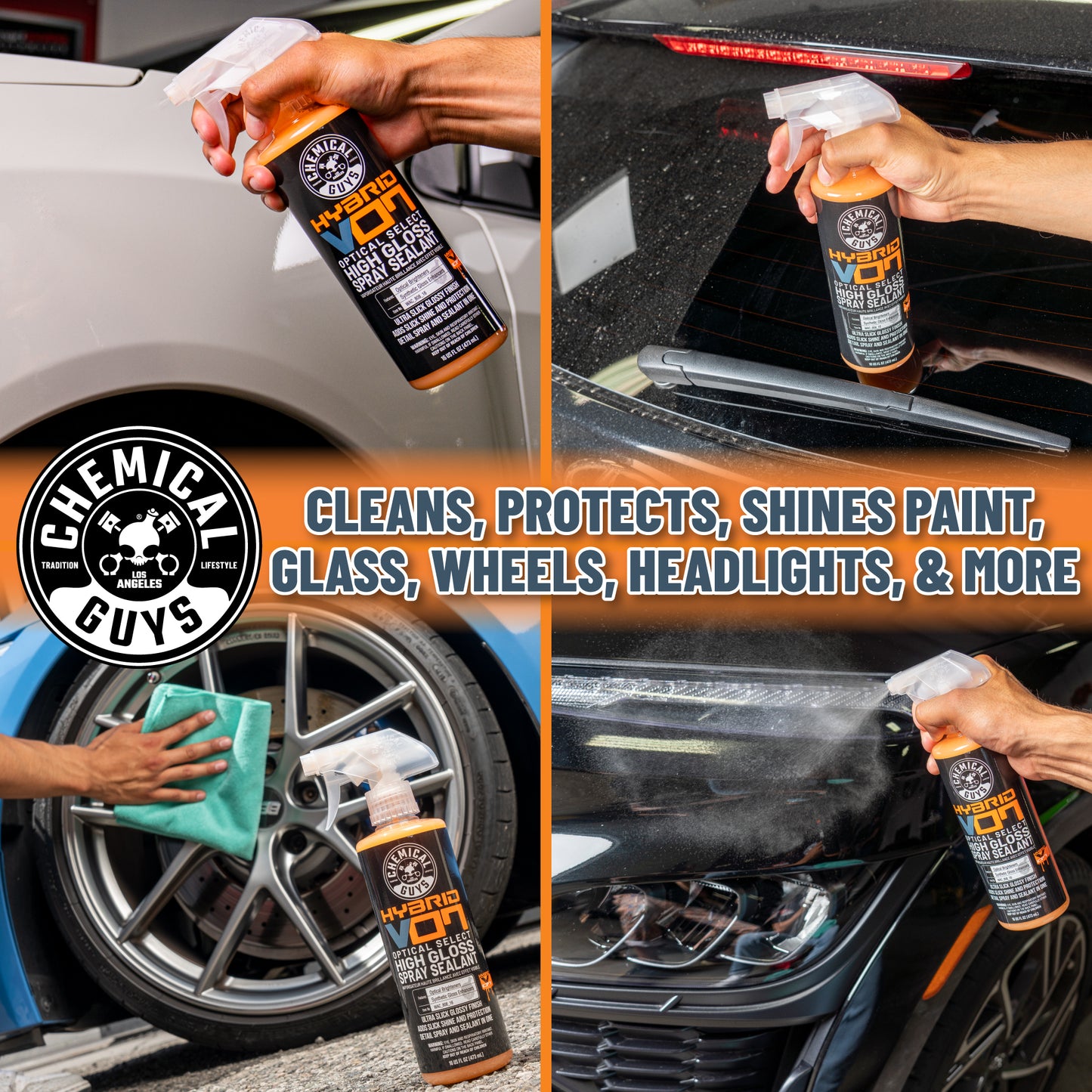 Hybrid V07 Optical Select High Gloss Spray Sealant And Quick Detail Spray