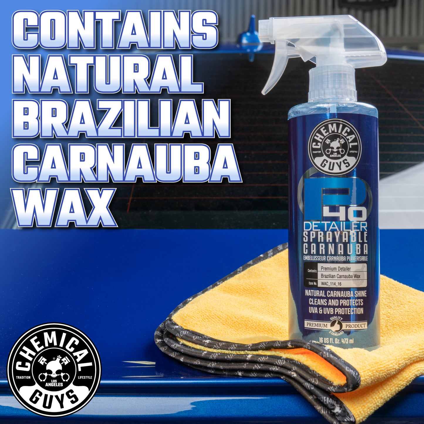 P40 Quick Detail Spray Natural Carnauba Shine