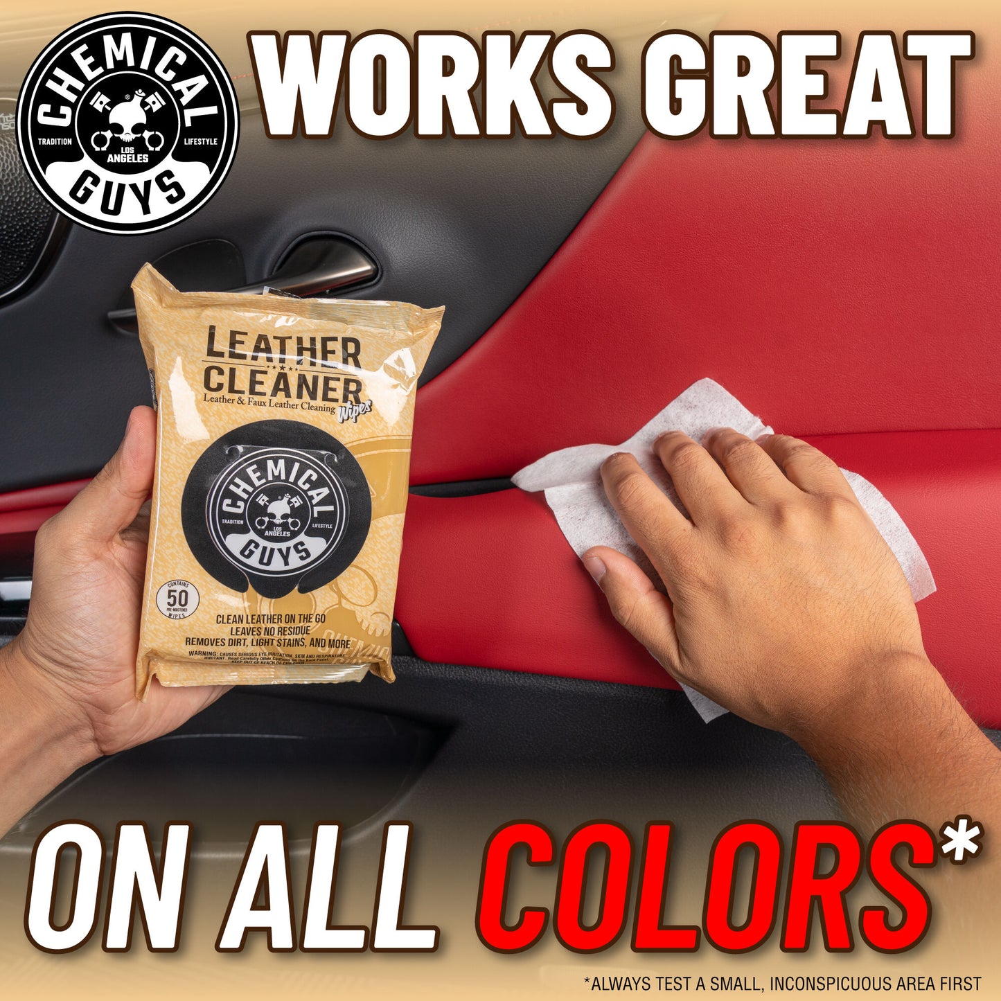 Leather Cleaner Wipes