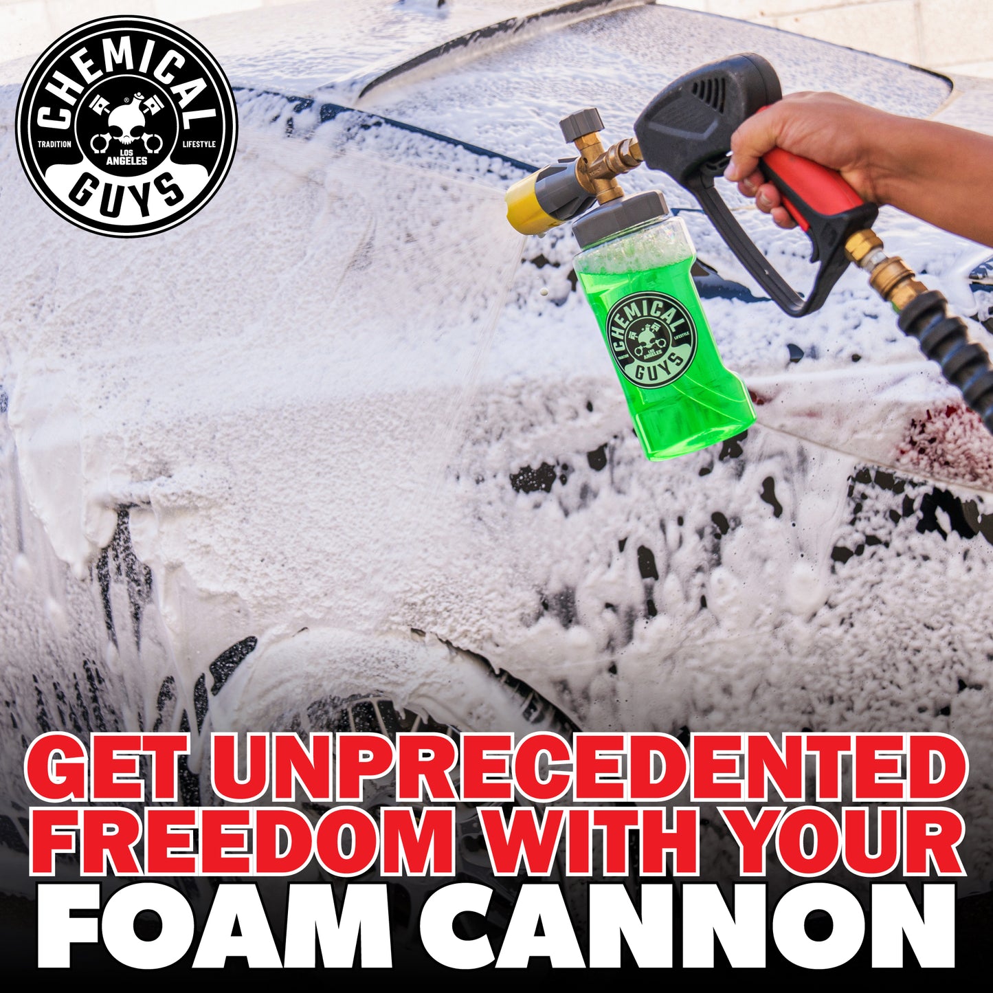 TORQ Snubby Pressure Washer Gun -  Foam Cannon Attachment