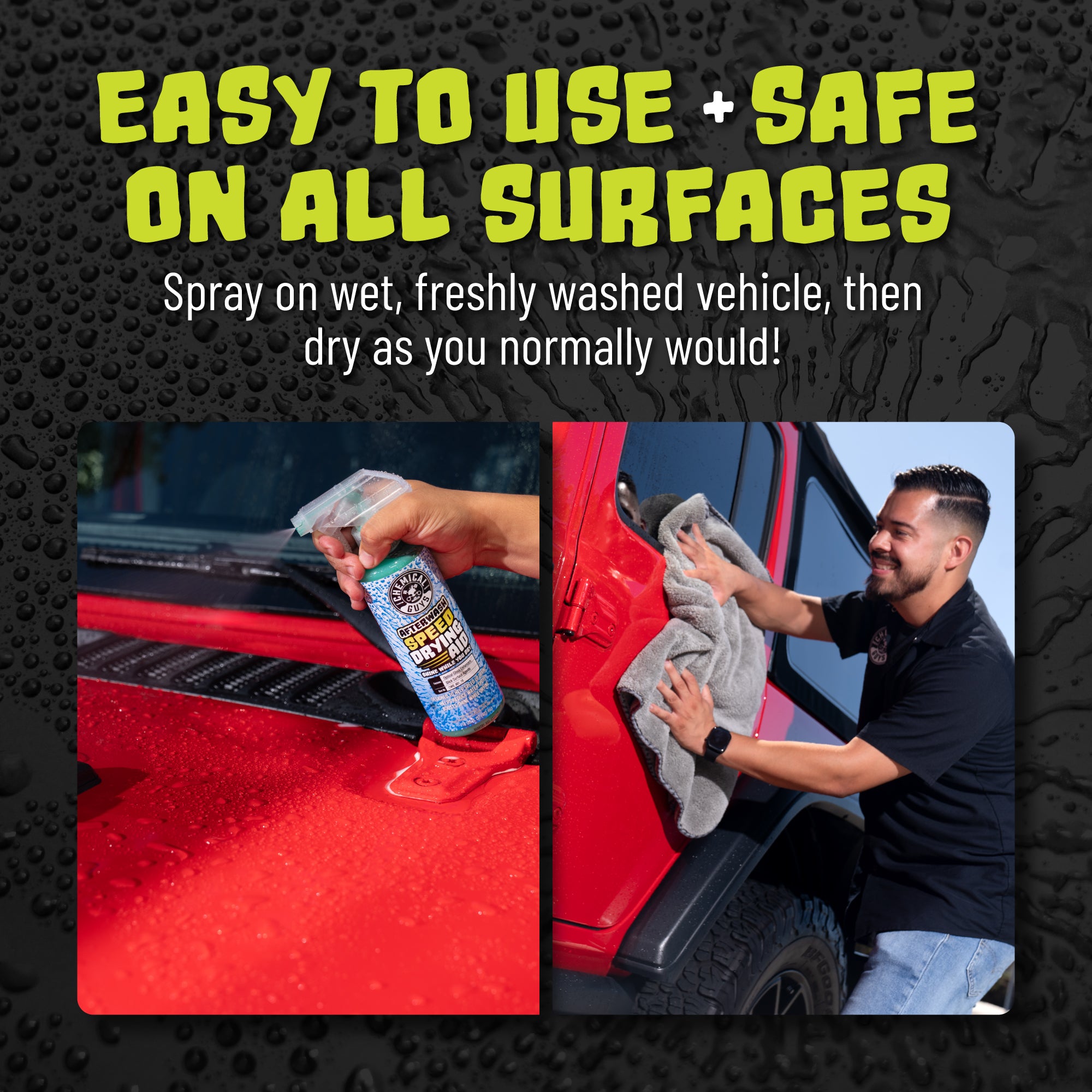 メンテナンス WAKOS VYDAS DRY 200ml & CHAIN LUB 180ml After Wash Anti-Scratch Drying Aid and Supreme Gloss