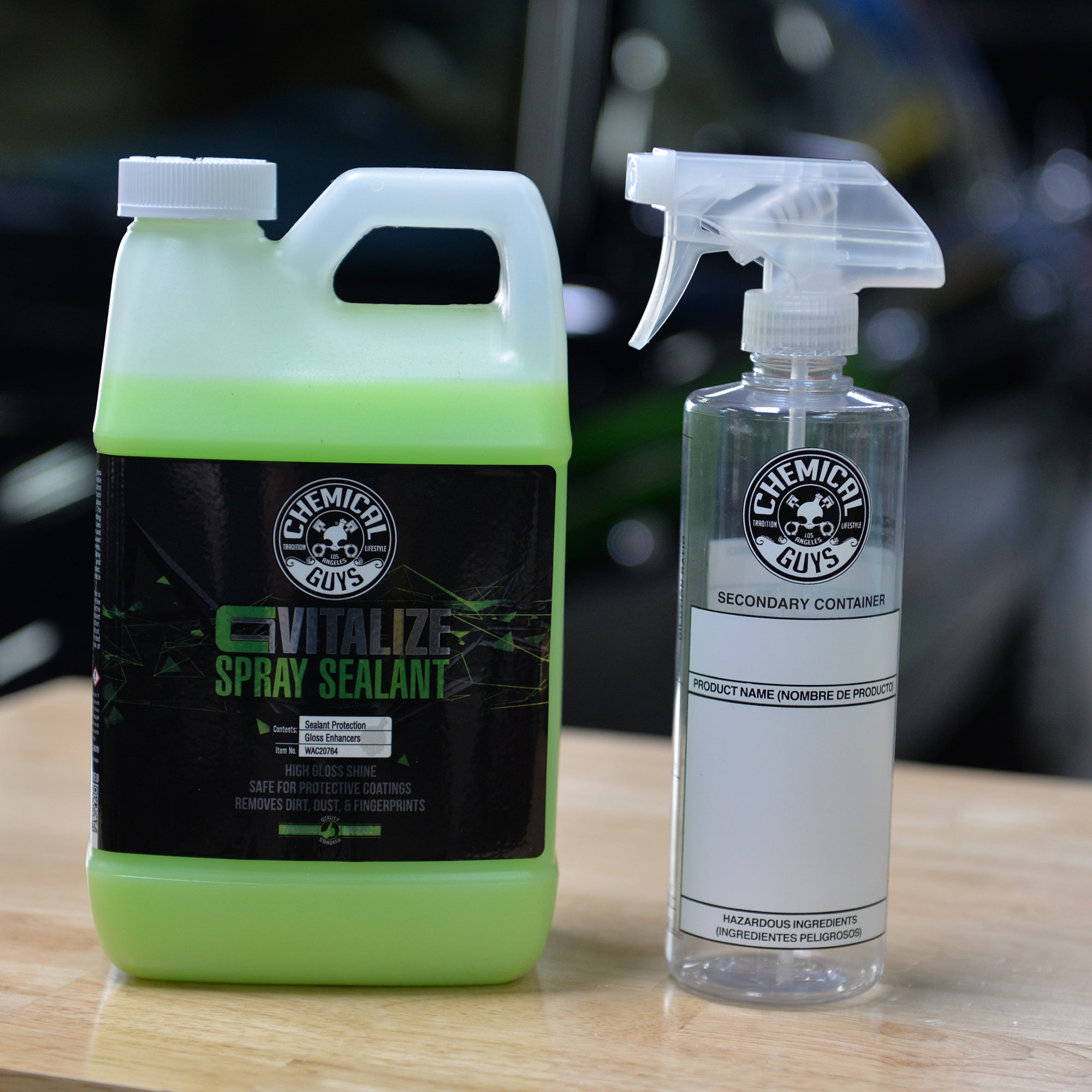 Secondary Container Dilution Bottles 3Pack Chemical Guys