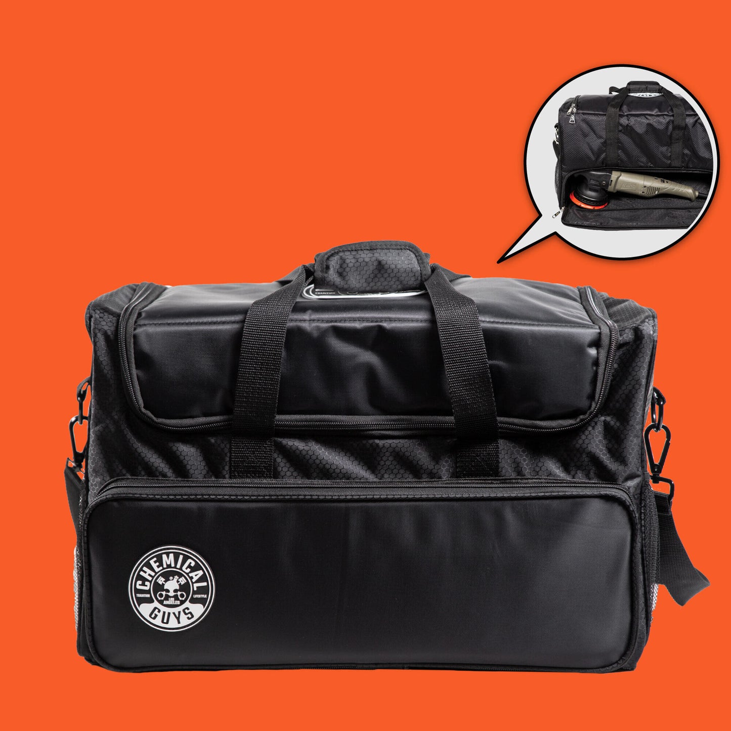 TORQX Complete Detailing Kit with Arsenal Range Polisher Bag (14 Items)