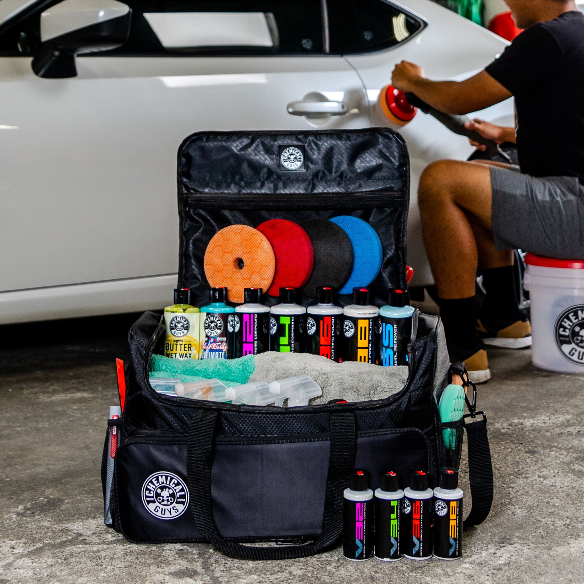 Chemical Guys ACC622 - Ride Along Kofferraum Organizer Detailing Tasche