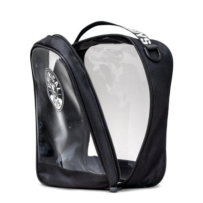 Clear Carry Zippered Storage Bag