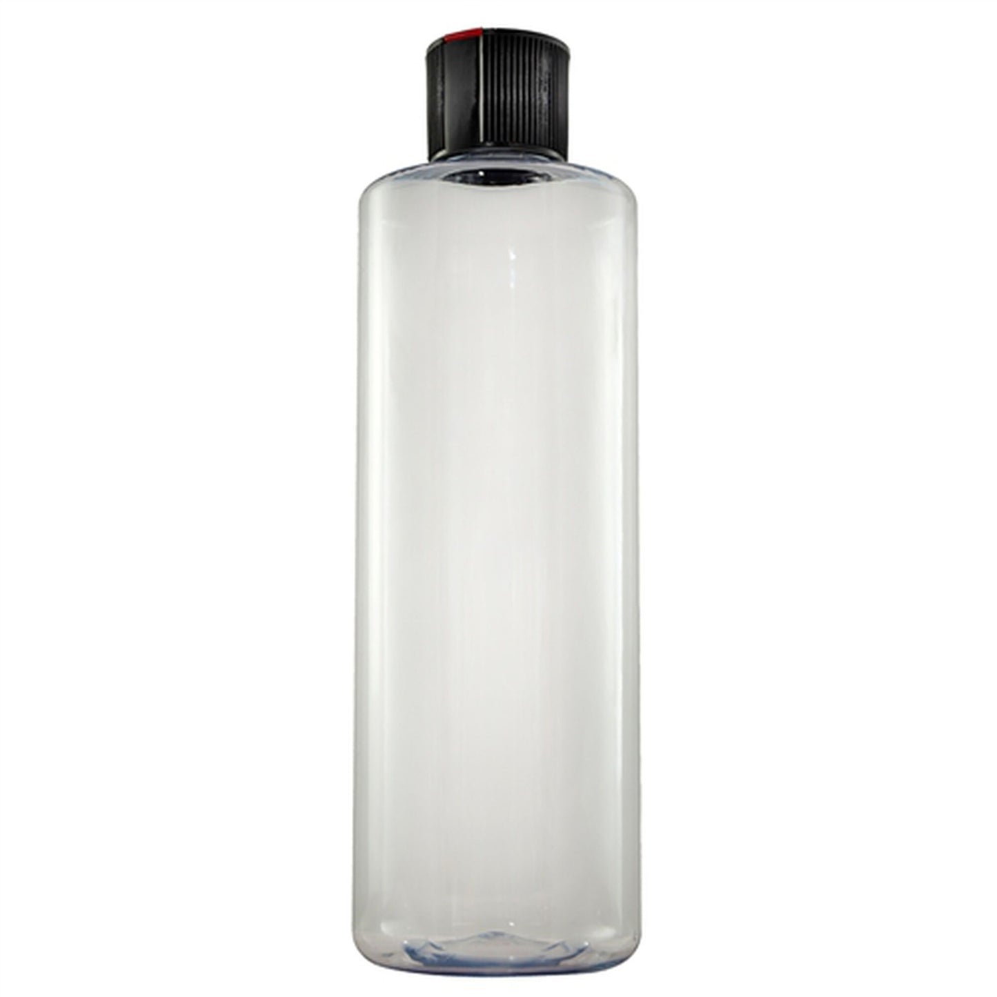 Clear Secondary Bottle w/ Black Spout