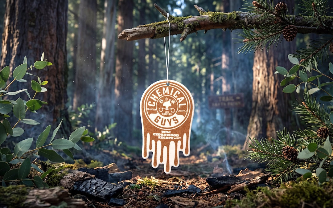 No.1067 アロマストーン✩.*˚ドレスサシェ Forest spirit Wild Cedarwood Escape Hanging Air Freshener | Chemical Guys