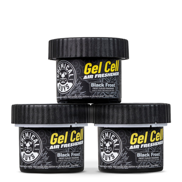 Re:AcT FES POLAR OPPOSITE KMNZ NEROタオル Black Frost Air Freshener Gel (3-Pack) | Chemical Guys