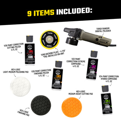 TORQX Random Orbital Polisher Kit
