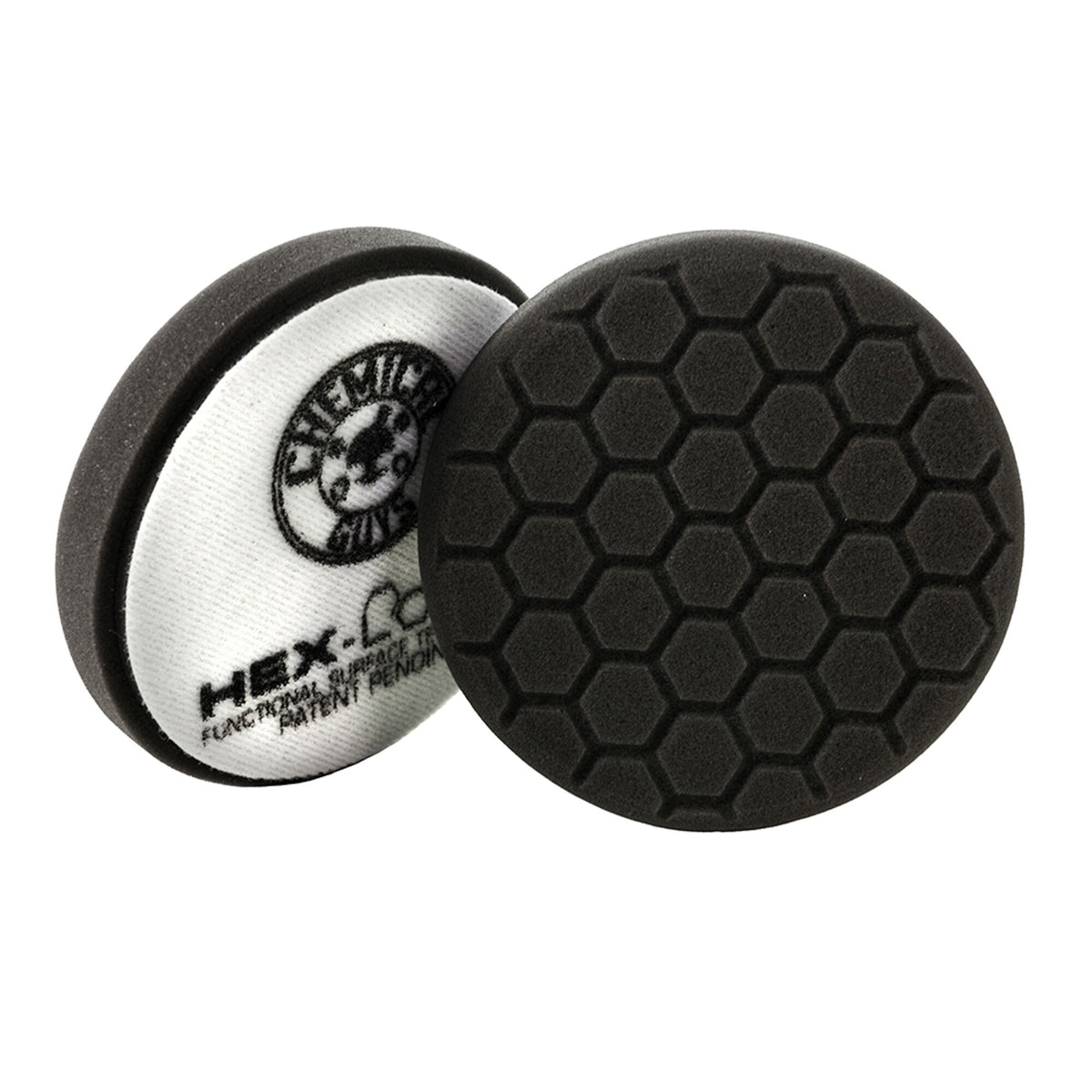 Black HexLogic Finishing Pad Chemical Guys